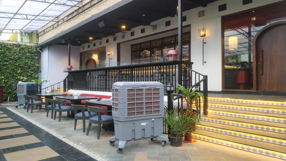 Commercial Air Coolers Open Space Area