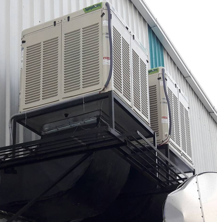 Heavy-Duty Air Coolers for Railway Factories