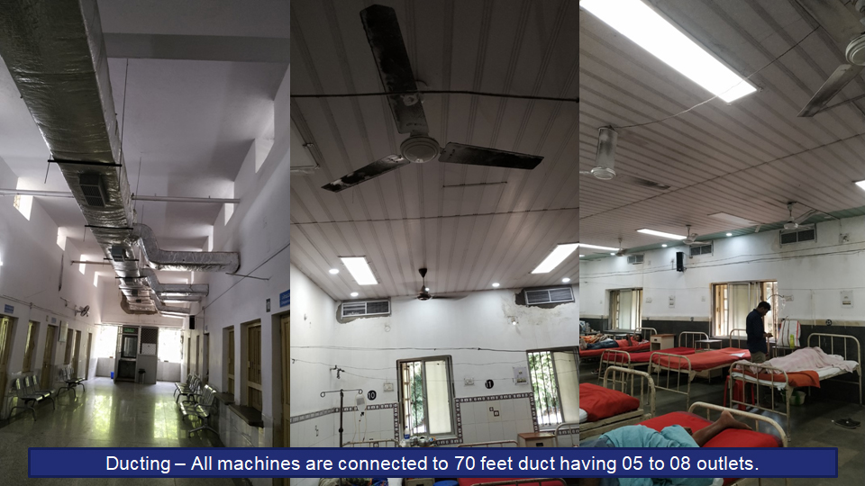 Railway Hospital Cooling Projects