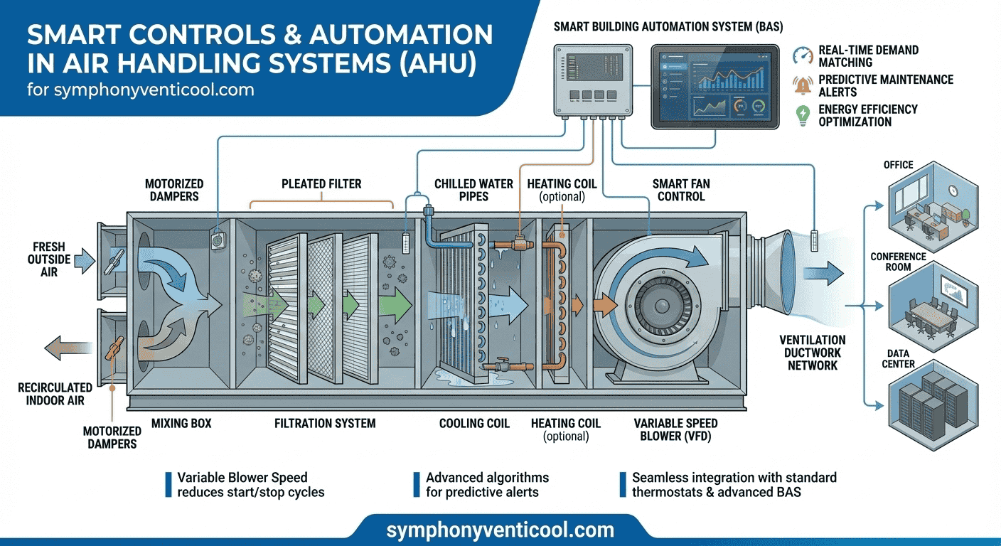 Smart controls & automation in air handling systems (AHU)
