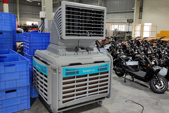 Advanced Industrial Ducting Cooling System for Factory Operations