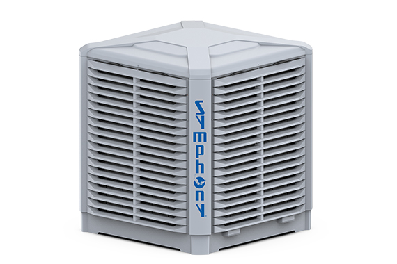 Industrial Air Cooling System with Ventilation