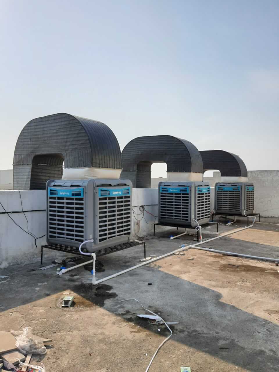 Industrial Cooling System for Showroom