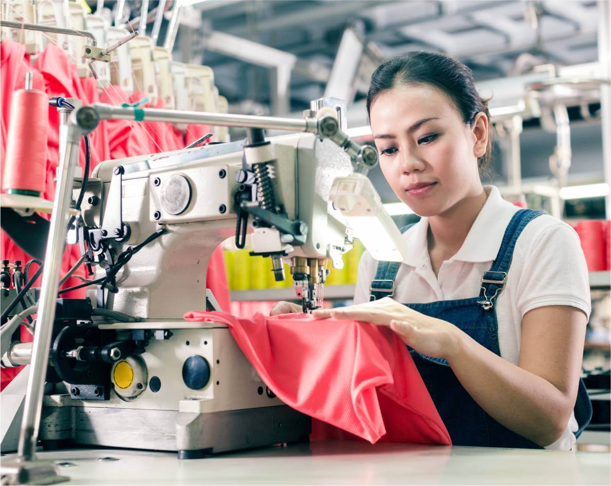 Large Space Venti-Cooling for Textile and Garment Industry