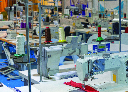 Large Space Venti-Cooling System for Garment Factory