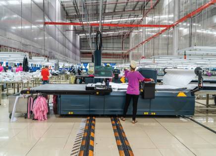 Symphony Large Space Venti-Cooling for Textile Factory