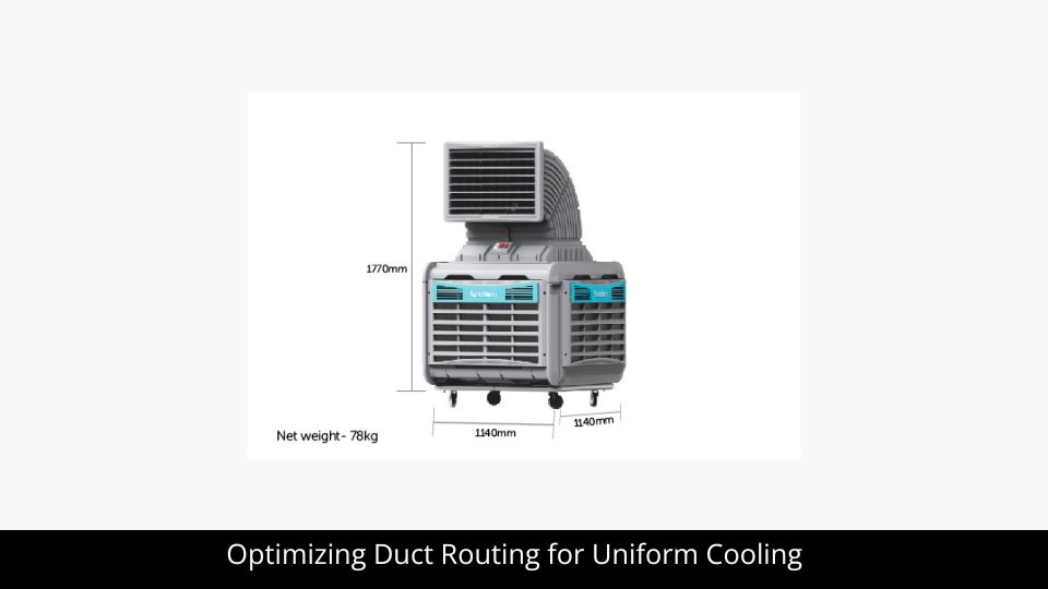 Optimizing Duct Routing Uniform Cooling