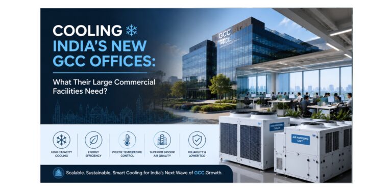 Cooling India’s New GCC Offices: What Their Large Commercial Facilities Need?