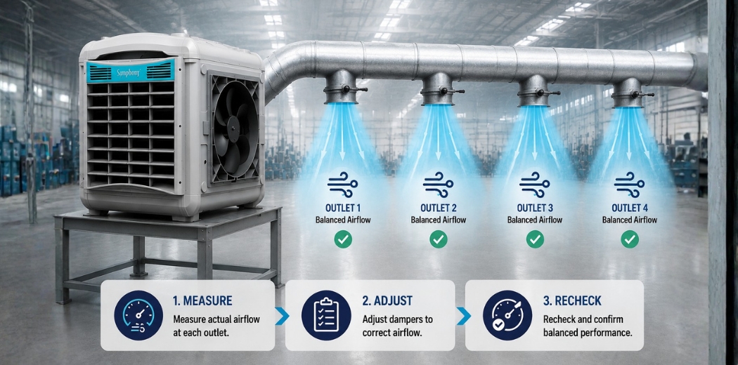 Achieving Balanced Airflow in Industrial Cooling Systems