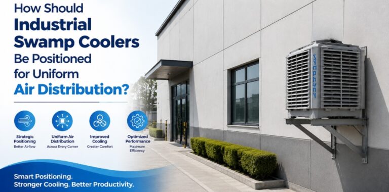 How Should Industrial Swamp Coolers Be Positioned for Uniform Air Distribution