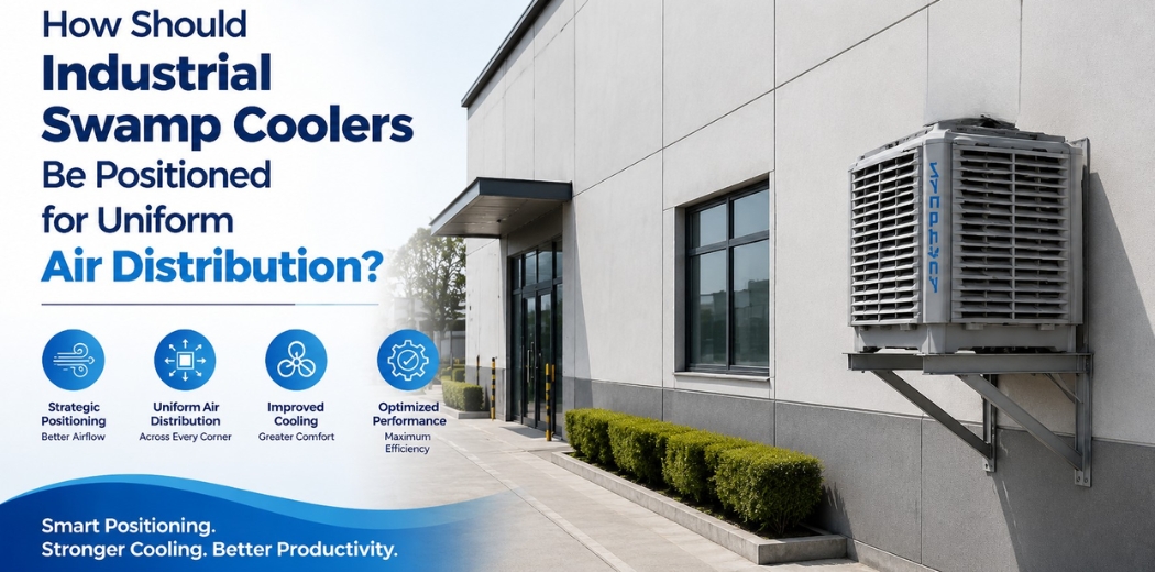 How Should Industrial Swamp Coolers Be Positioned for Uniform Air Distribution