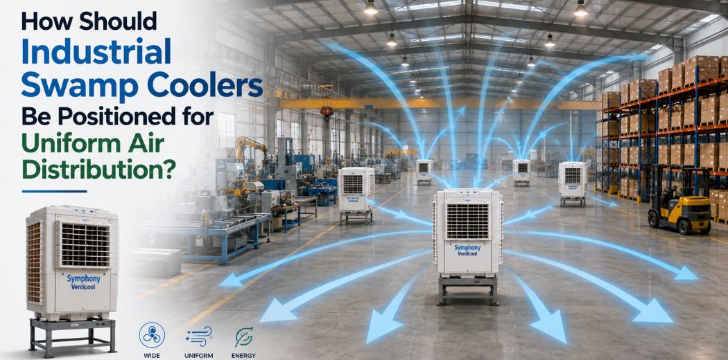 How Should Industrial Swamp Coolers Be Positioned for Uniform Air Distribution