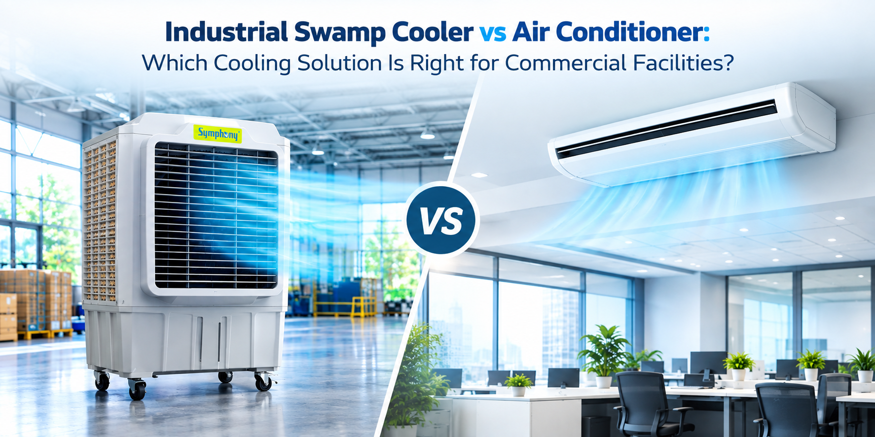 Industrial Swamp Cooler vs Air Conditioner