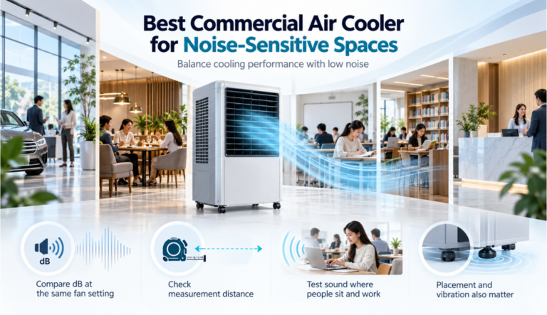 Choosing the Best Commercial Air Cooler for Spaces Where Noise Matters