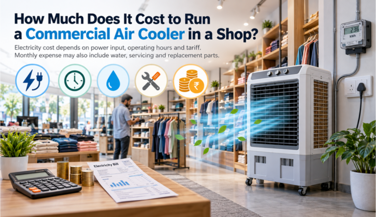 How Much Does It Cost to Run a Commercial Air Cooler in a Shop?