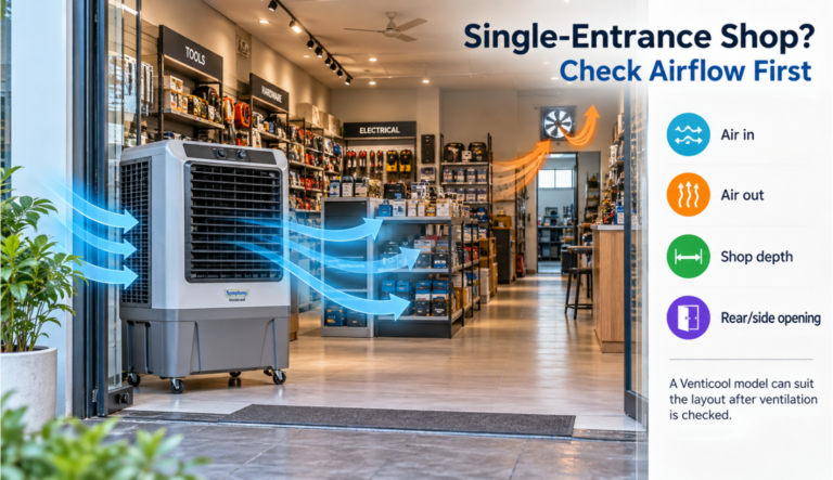 Swamp Cooler for Shop Layouts with Only One Entrance: What to Check Before Buying